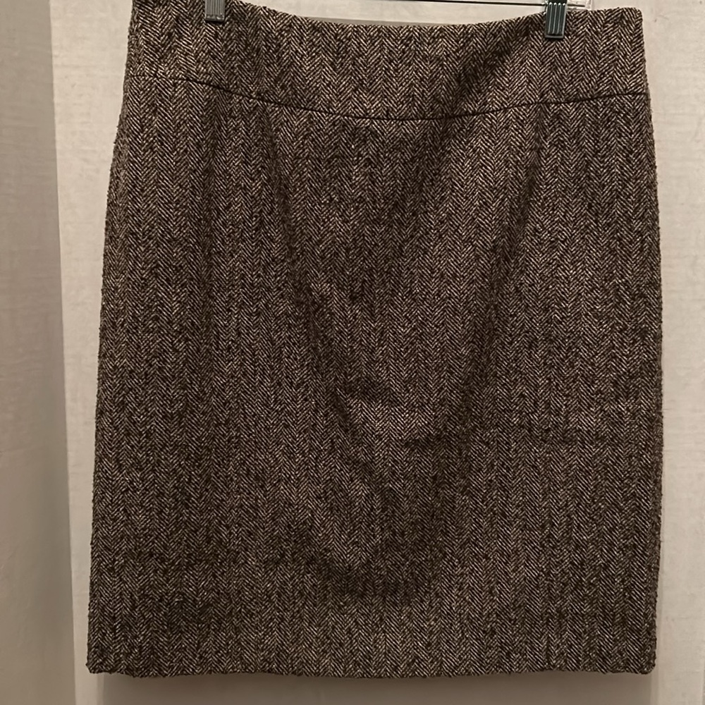 2 pieces.  Michael Kors tweed skirt size 14P and Alex Marie knit top size L